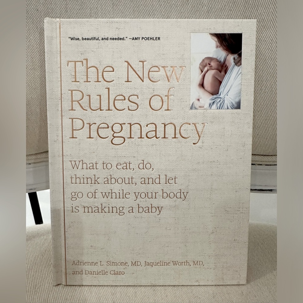 Book NWT The New Rules of Pregnancy Hardcover